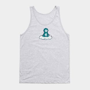 Meditating monkey Tank Top